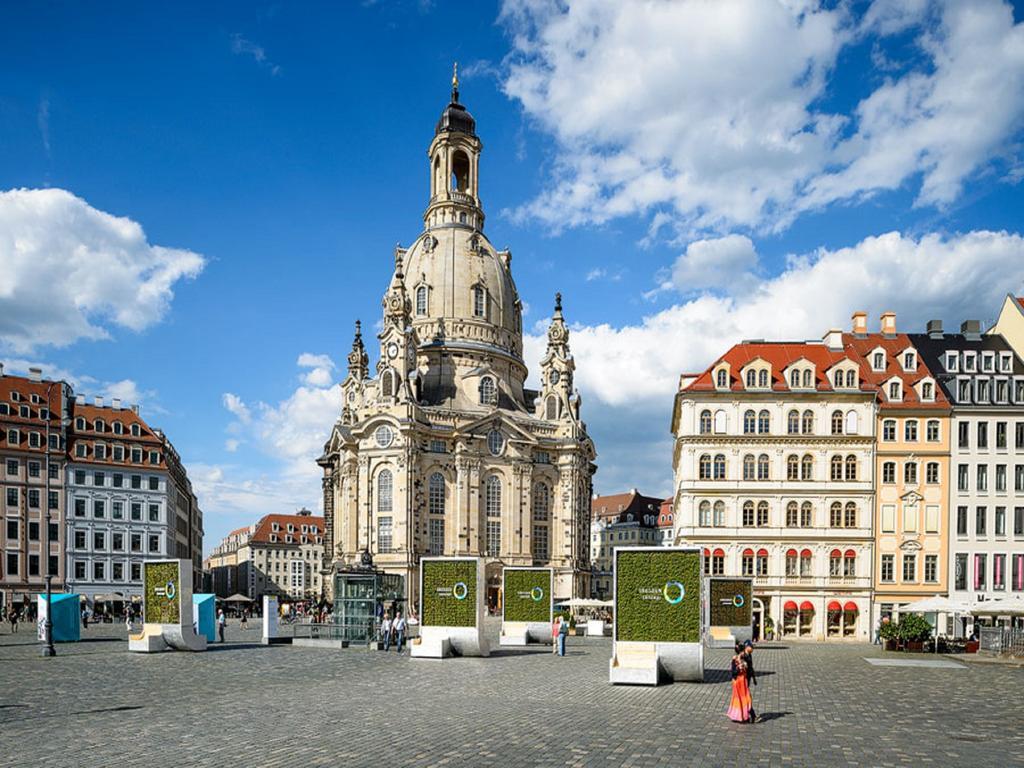 Villa Eschebach - Ferienwohnung Dresden Exteriör bild